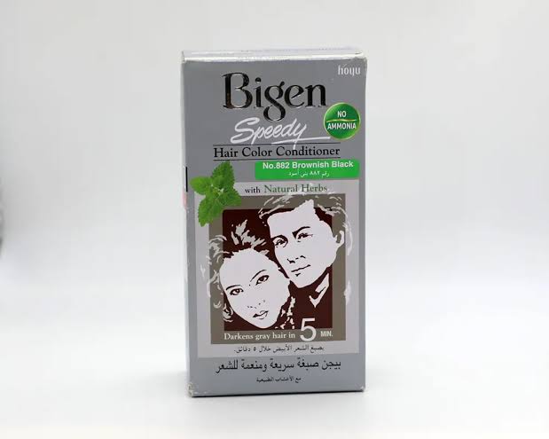 Picture of International Product Japanese Bigen Hair Color 882- Brownish Black