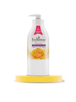 Picture of International Malaysian Product Enchanteur Perfume body lotion Charming Satin Smooth Aloe vera & Olive Butter For Used male /female 500 Ml