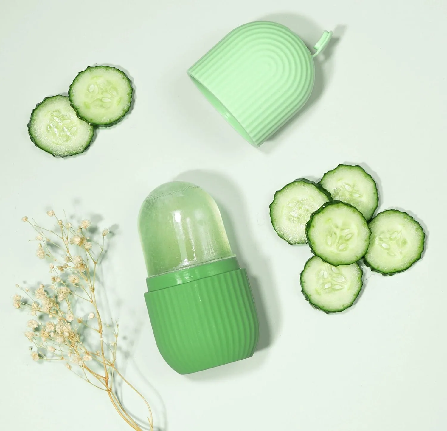 Picture of Ice Roller Face Massager to Brighten Complexion, Shrink & Tighten Pores