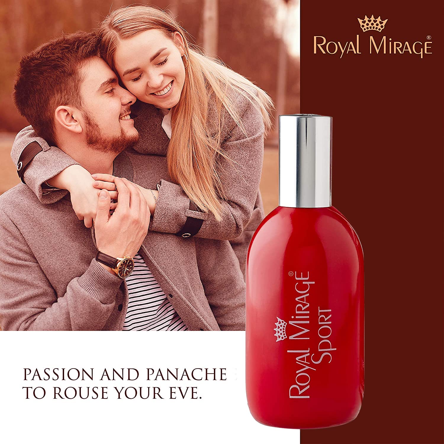Picture of International UAE product Body perfume party scent Royal mirage SPORT used for male/ female - 120 ml