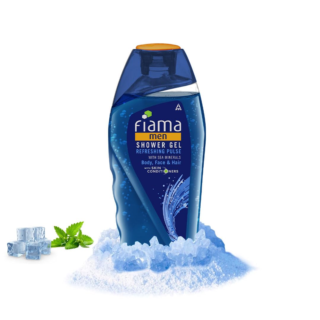 Picture of Fiama Di Wills Men Refreshing Pulse Shower Gel - 250ml (Indian)