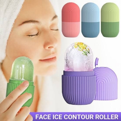 Picture of Ice Roller Face Massager to Brighten Complexion, Shrink & Tighten Pores