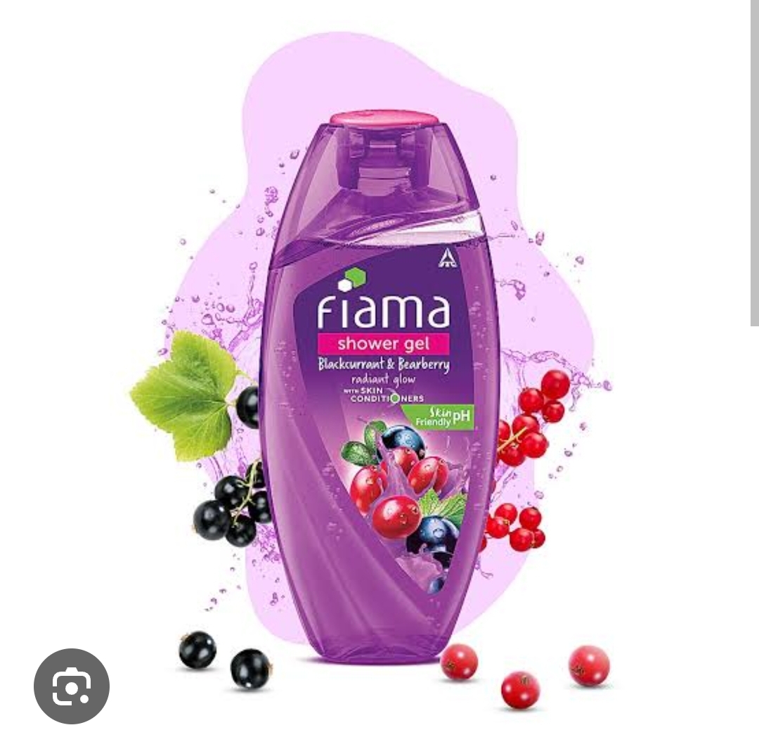 Picture of Fiama Shower Gel Blackcurrant & Bearberry for Radiant Glow with skin conditioners 250ml INDIAN