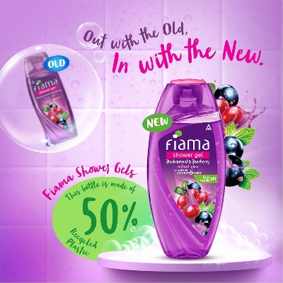 Picture of Fiama Shower Gel Blackcurrant & Bearberry for Radiant Glow with skin conditioners 250ml INDIAN