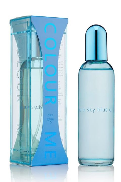 Picture of International England product Body perfume party scent Colour Me Sky Blue Used for unisex  - 100 ml