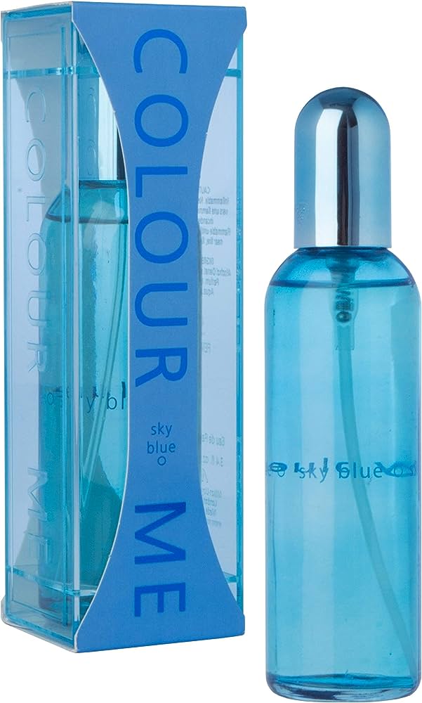 Picture of International England product Body perfume party scent Colour Me Sky Blue Used for unisex  - 100 ml