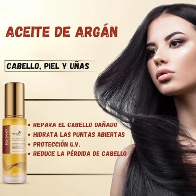 Picture of Karseell Maca Essence Oil Hair Oil Moroccan Argan Oil 50ml for Hair & Skin, Cold Pressed Maca Essence Argan Oil Hair Oil for Dry Damaged Hair All Hair Types 50ml