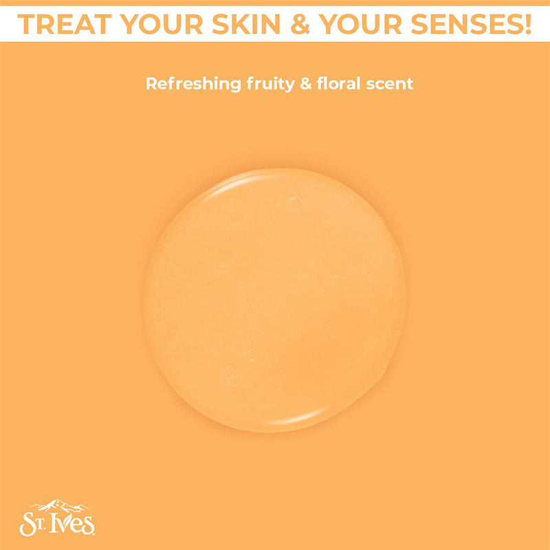 Picture of International USA product ST Ives Citrus & Cherry Blossom Shower gel body wash used for Male/ female - 650 ml