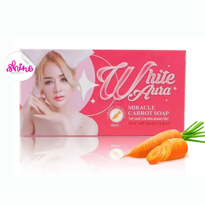 Picture of White Aura Miracle Carrot Soap-160gm (Thailand)