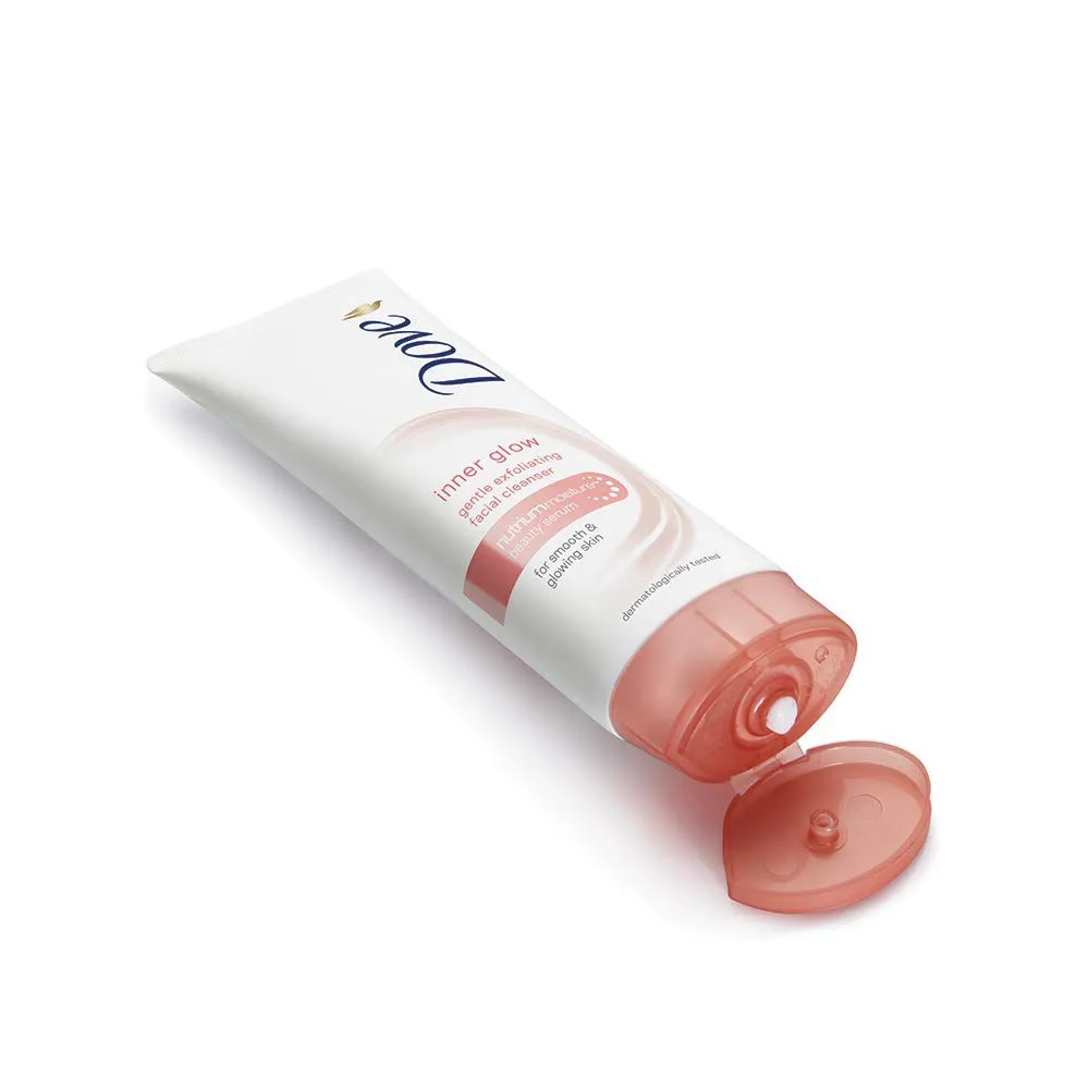 Picture of International Indonesian Product Dove Inner Glow Gentle Exfoliating Facial cleanser used for female 100 Gm