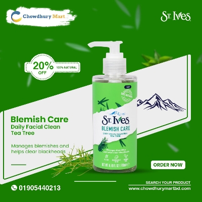 Picture of International European product skin care ST.Ives Blemish Care face wash used for male/female - 200 ml