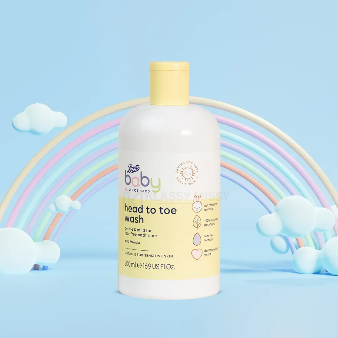Picture of Boots Baby Head to Toe wash 500ml