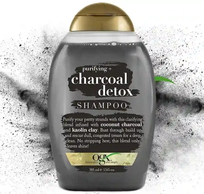 Picture of Ogx Purifying Charcoal Detox Shampoo 385ml