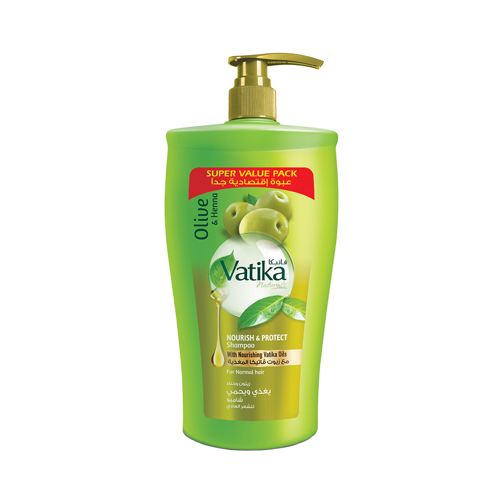 Picture of Vatika Olive Henna Nourish And Protect Shampoo, 1000ml