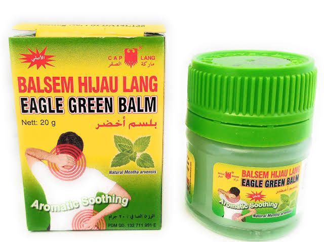 Picture of BALSEM Hijau Lang Eagle Brand Green Balm (Indonesia) - 20g