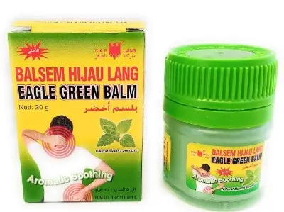 Picture of BALSEM Hijau Lang Eagle Brand Green Balm (Indonesia) - 20g