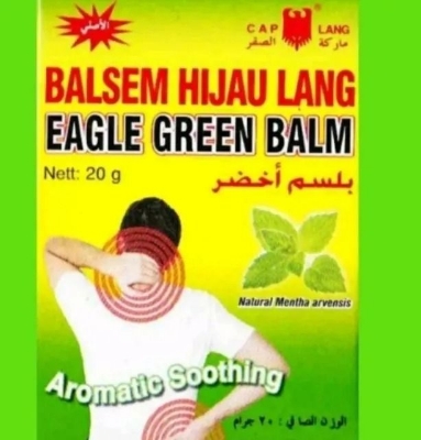 Picture of BALSEM Hijau Lang Eagle Brand Green Balm (Indonesia) - 20g