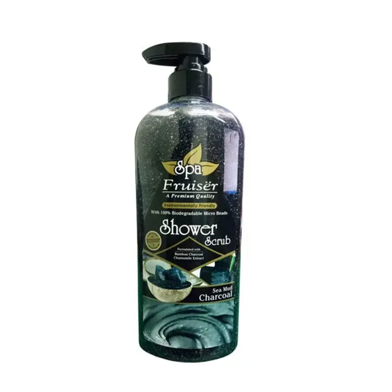 Picture of International Malaysian product Body wash Shower scrub SPA Charcoal used for male / female- 730 ml
