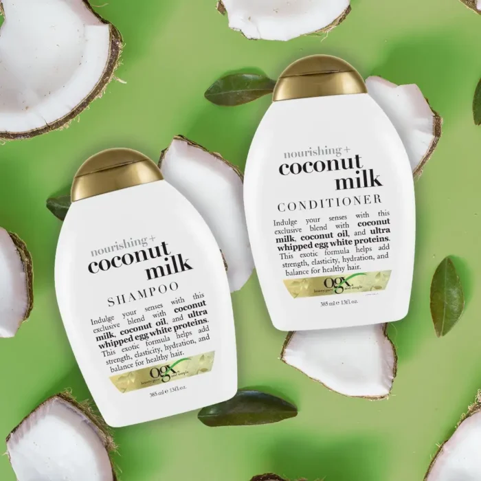 Picture of OGX Coconut Milk Shampoo and Conditioner