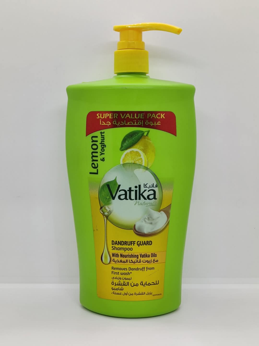 Picture of Vatika Lemon and Yoghurt Dandruff Guard Shampoo 1000ml