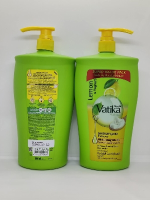 Picture of Vatika Lemon and Yoghurt Dandruff Guard Shampoo 1000ml