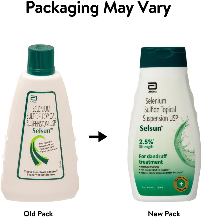 Picture of Abbott Selsun Shampoo for Dandruff 120ml