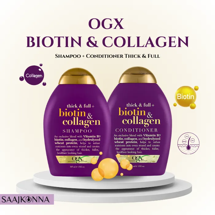 Picture of OGX Biotin & Collagen Shampoo and Conditioner