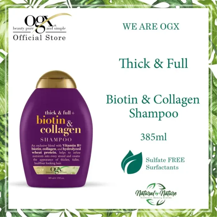 Picture of OGX Biotin & Collagen Shampoo and Conditioner