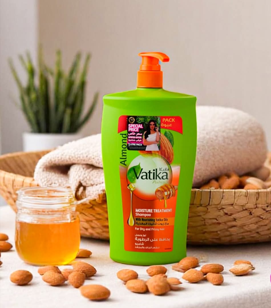 Picture of Vatika Moisture Treatment Shampoo with Almond & Honey 1000ml