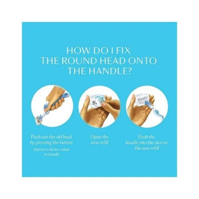 Picture of Gillette Venus Smooth Sensitive Women's Razor Blade Refills 2 Blades