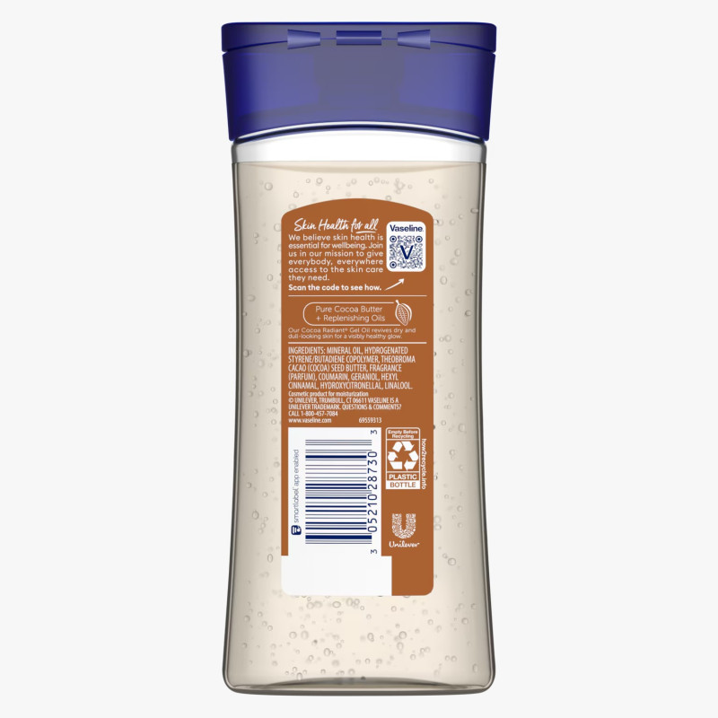 Picture of Vaseline cocoa radiant body oil 200ml