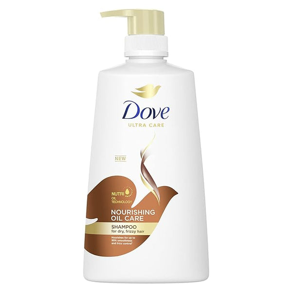 Picture of Dove Ultra Care Nourishing Oil Care Shampoo 680ml for Dry, Frizzy Hair