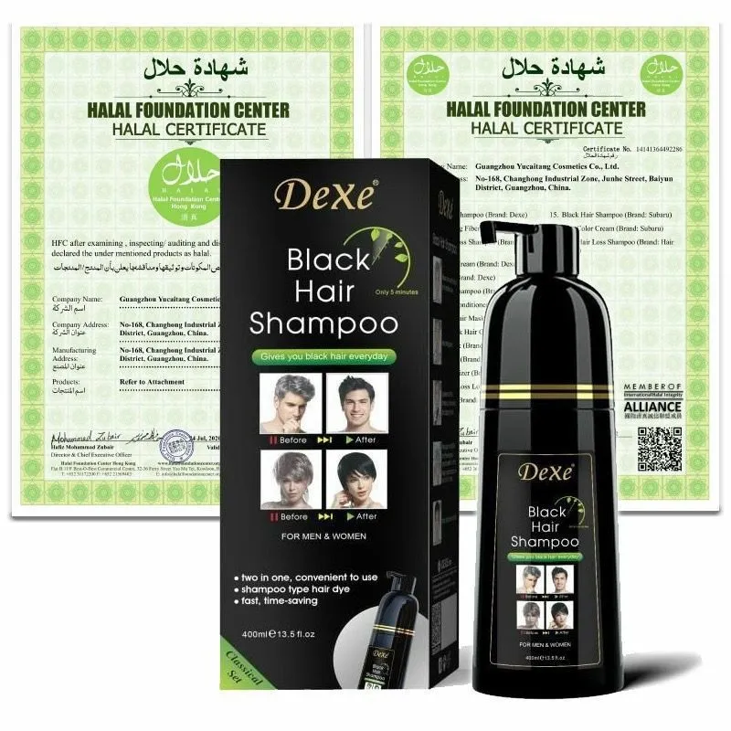 Picture of Dexe Black Hair Shampoo 400ml