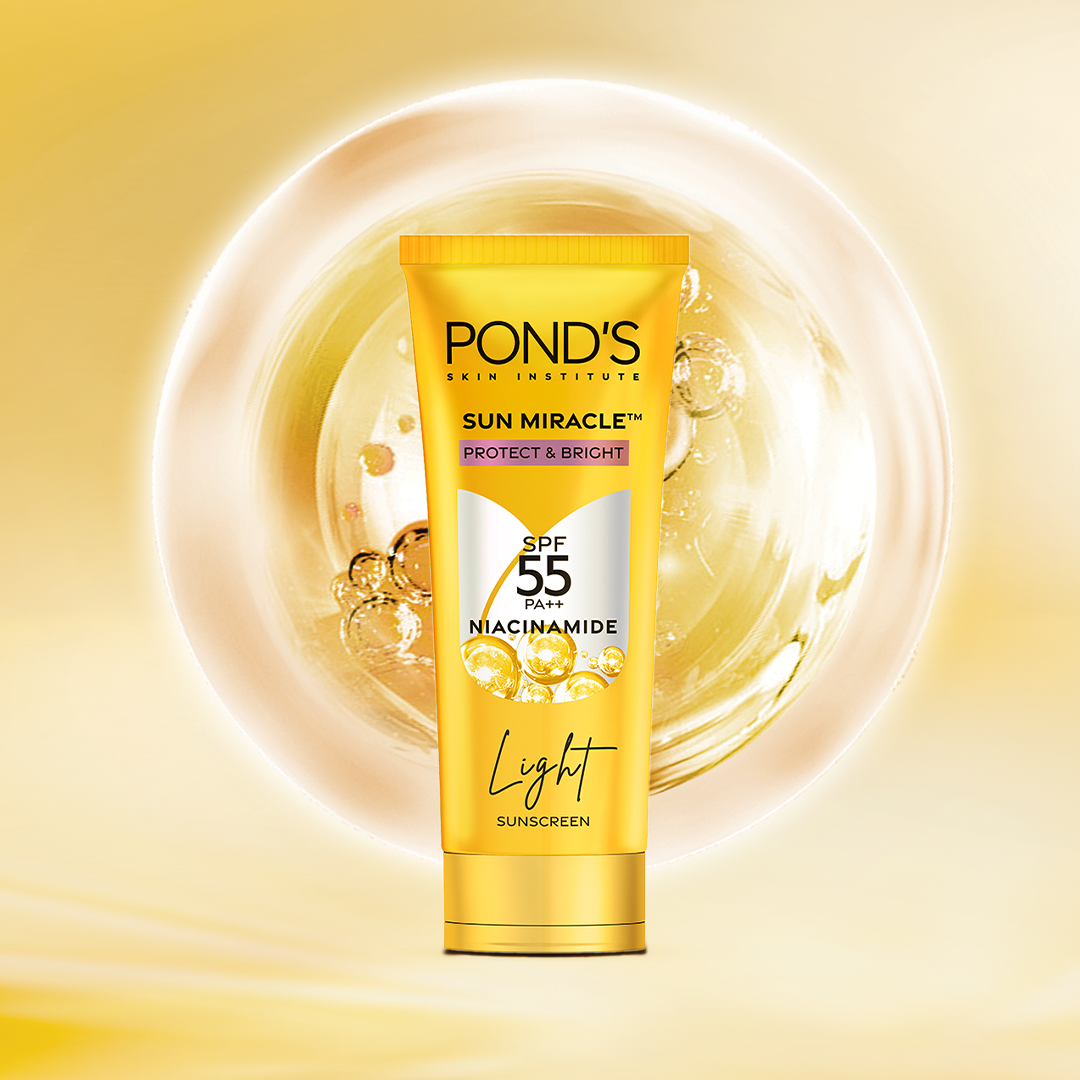 Picture of Pond's Sun Miracle Cream Gel Sunscreen-Protect & Bright 100g