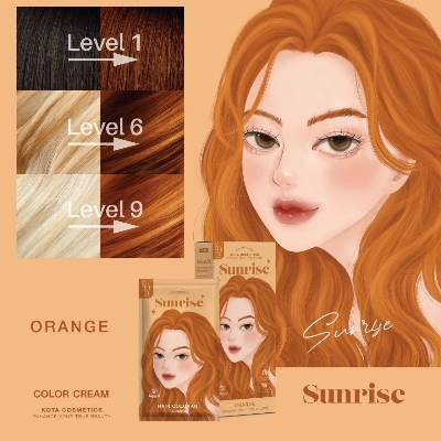 Picture of Kota Color Cream Hair Color (ORANGE)