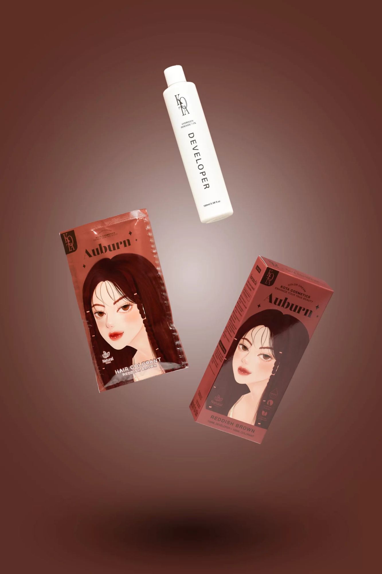 Picture of Kota Color Cream Hair Color (reddish brown)