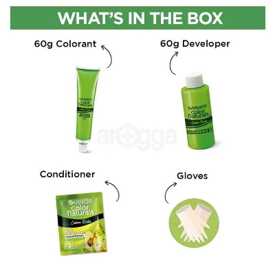 Picture of Garnier Color Naturals Creme Riche Hair Color (70ml+60g) - 3.16 Burgundy