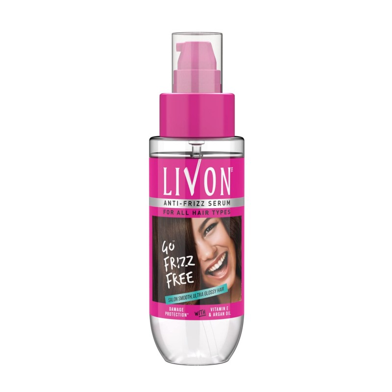 Picture of LIVON ANTI FRIZZ SERUM FOR ALL HAIR TYPES 100ML