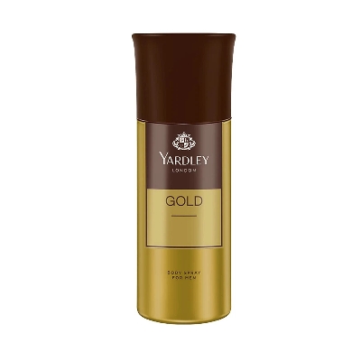 Picture of Yardley London Gold Deodorant Body Spray for Men, Fresh 150 ml