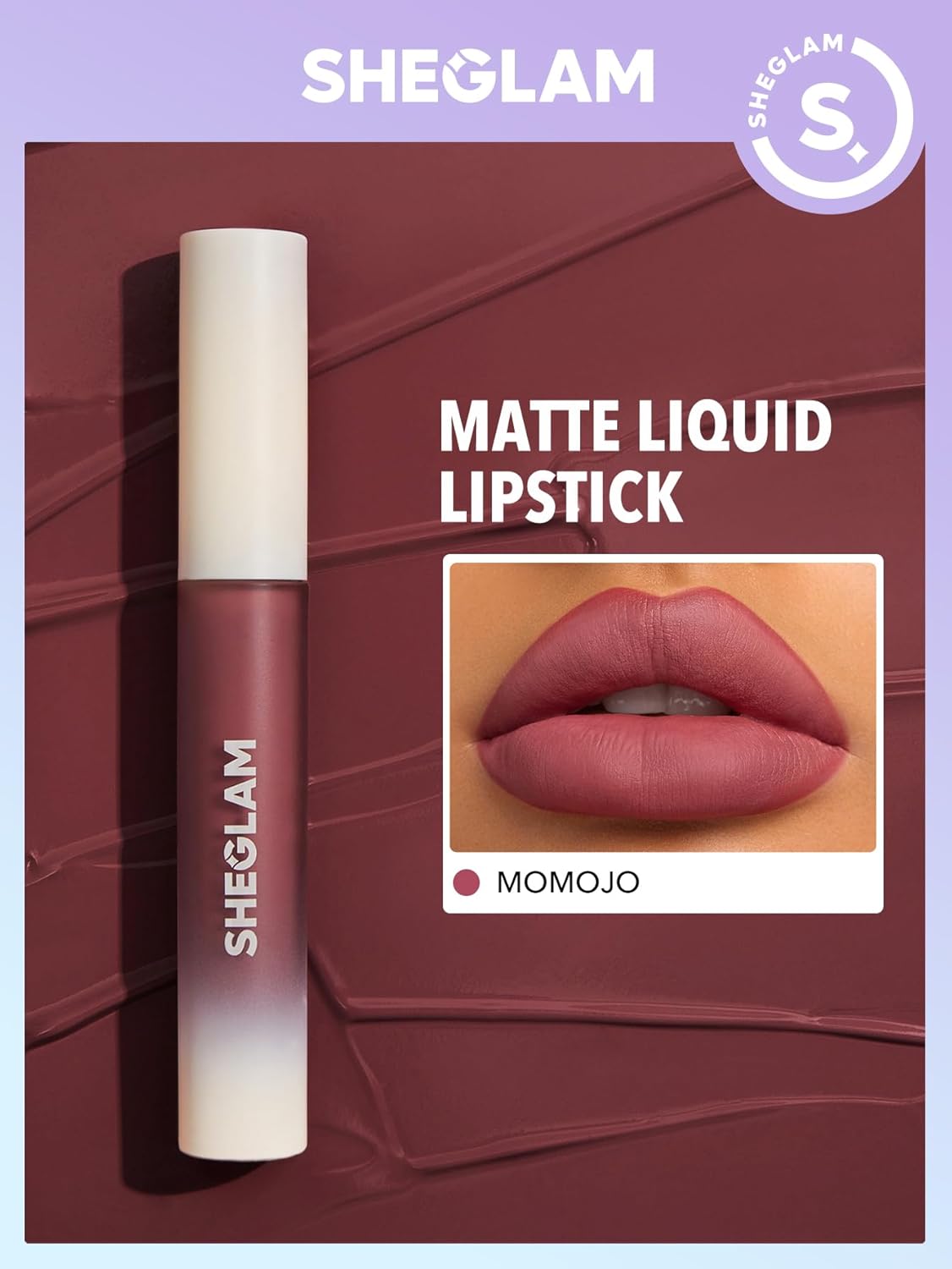 Picture of She Glam Matte Allure Liquid Lipstick (Momojo)