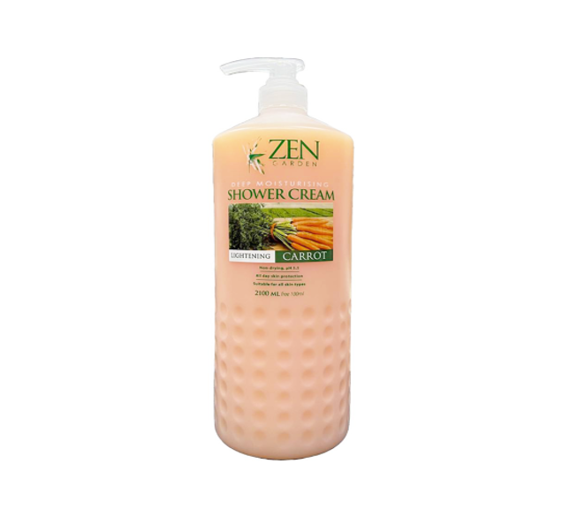 Picture of Zen Garden Lightening Carrot Deep Moisturizing Shower Cream 2100ml