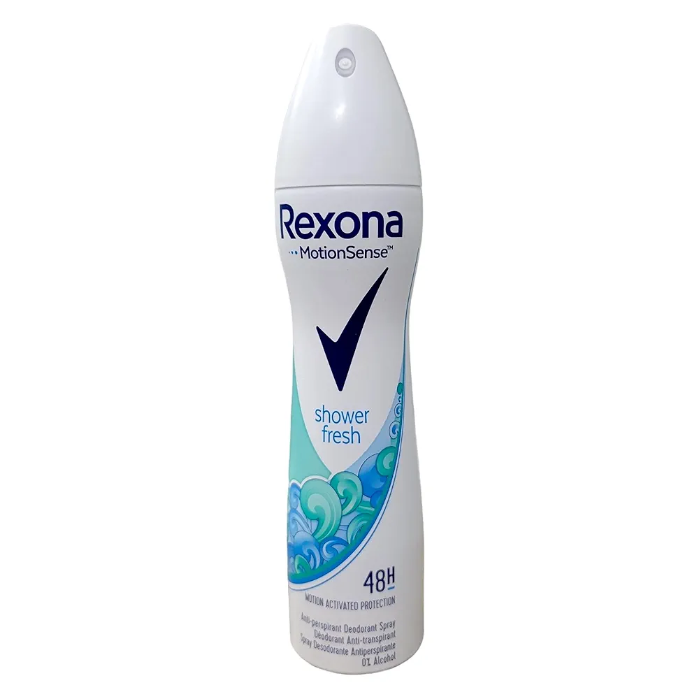 Picture of Rexona MotionSense Shower Fresh Antiperspirant Deodorant Spray for Women with 48-Hour Protection/200 ML