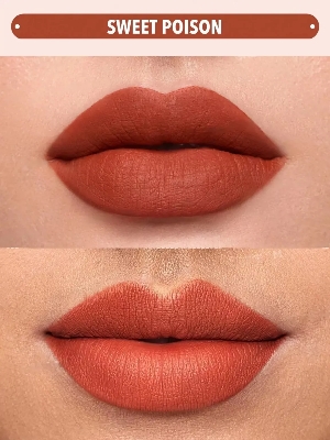 Picture of She Glam Matte Allure Liquid Lipstick (Sweet Poison)