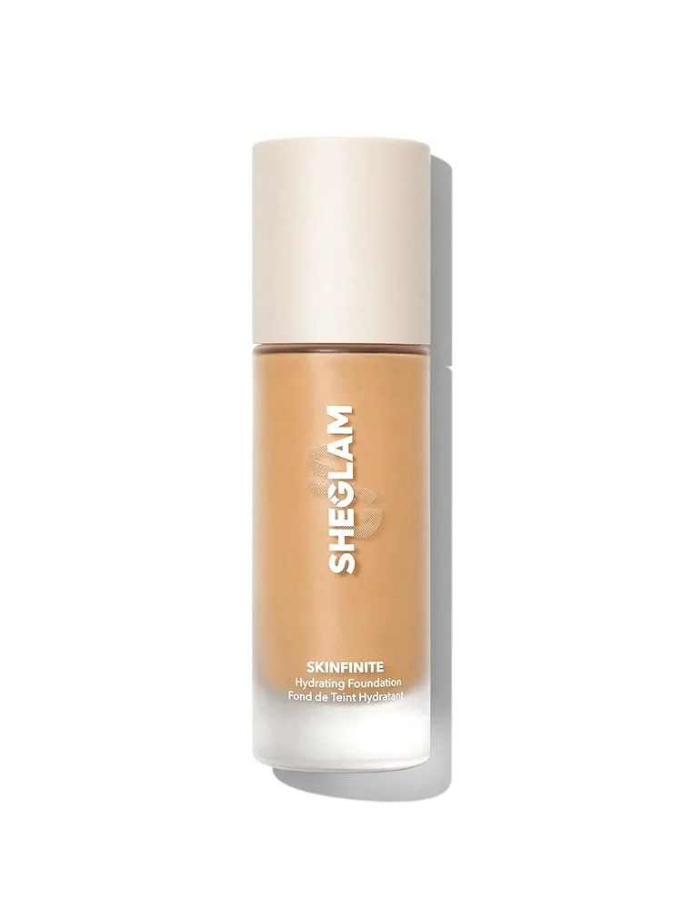 Picture of SHEGLAM Skinfinite Hydrating Foundation Flawless Dewy Foundation Hydrating Coverage Invisible Pore Concealer Pore-less Non-Greasy Lightweight Natural Soft Liquid Foundation-Acorn