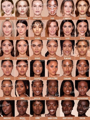 Picture of SHEGLAM Skinfinite Hydrating Foundation Flawless Dewy Foundation Hydrating Coverage Invisible Pore Concealer Pore-less Non-Greasy Lightweight Natural Soft Liquid Foundation-Acorn