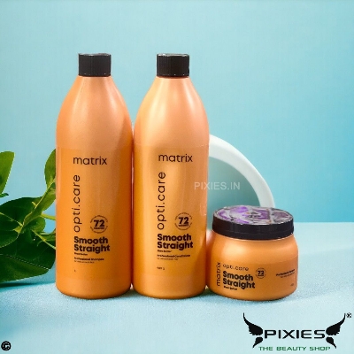 Picture of Matrix Opti.Care Professional Shampoo & Conditioner for Frizzy Hair with Shea Butter Upto 4 Days Frizz Control (1000m + 980gm)