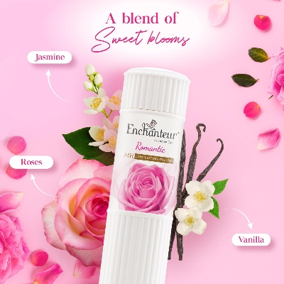 Picture of Enchanture  Perfumed Talcum Powder  Romantic  250gm
