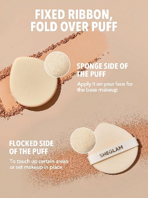Picture of SHEGLAM SKin-Focus Full Coverage Powder Foundation Oil-Control Lightweight Face Pressed Powder Makeup-Acorn