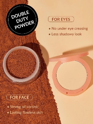 Picture of SHEGLAM Insta-Ready Face Powder Loose Under Eye Setting Powder - Cocoa Loco