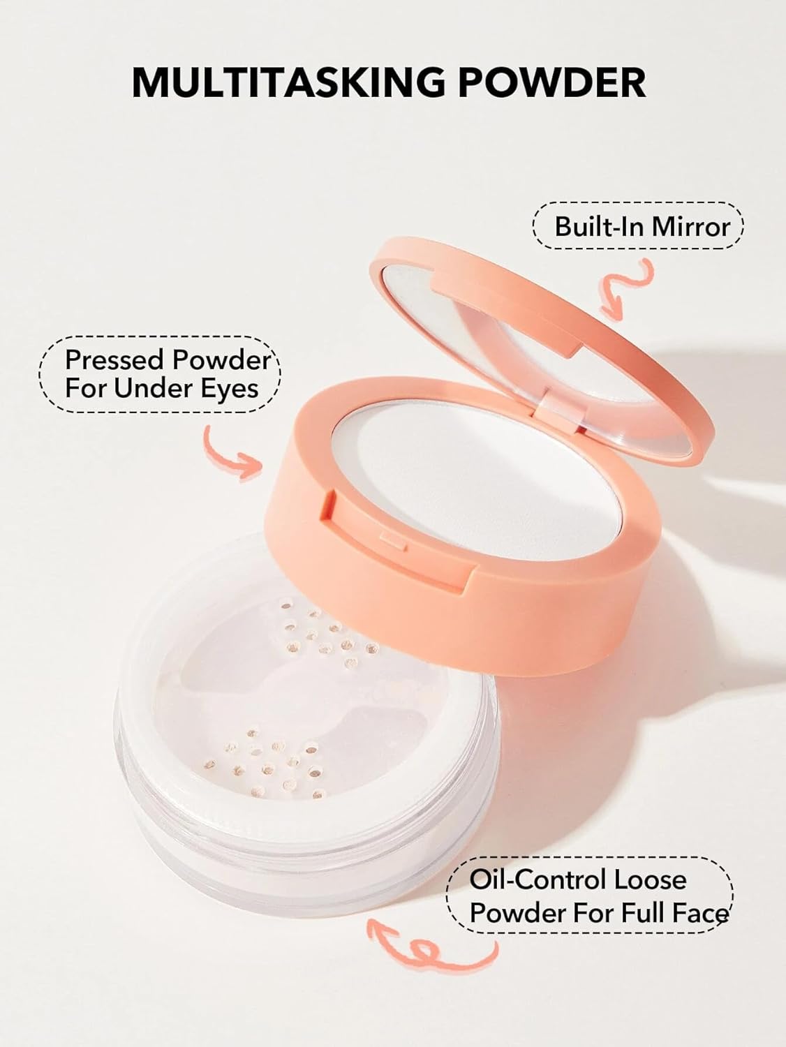 Picture of SHEGLAM Insta-Ready Face Powder Loose Under Eye Setting Powder - Natural Linen